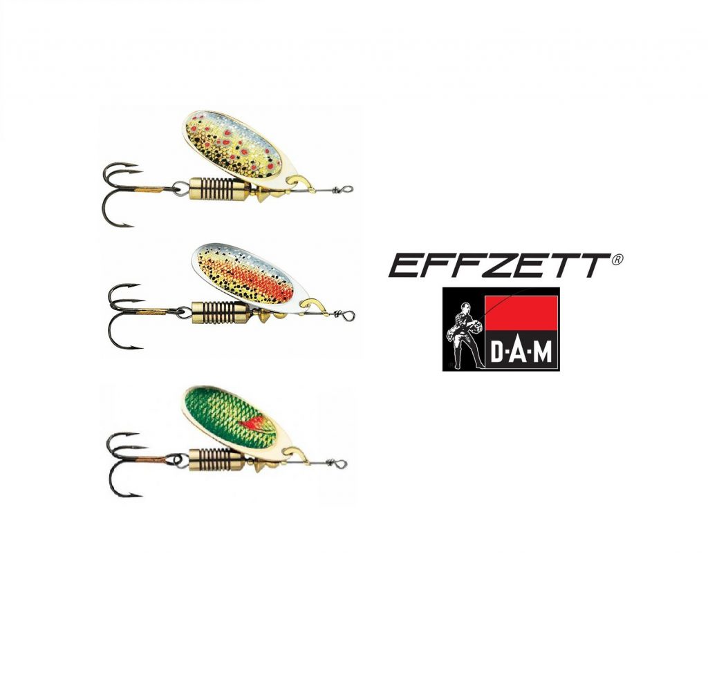 Leurre De Pêche Dam Effzett Micro Spinner Bait 4 G - Pour Perche Et Truite, Design Réaliste Avec Yeux 3D | Leurres Tournants