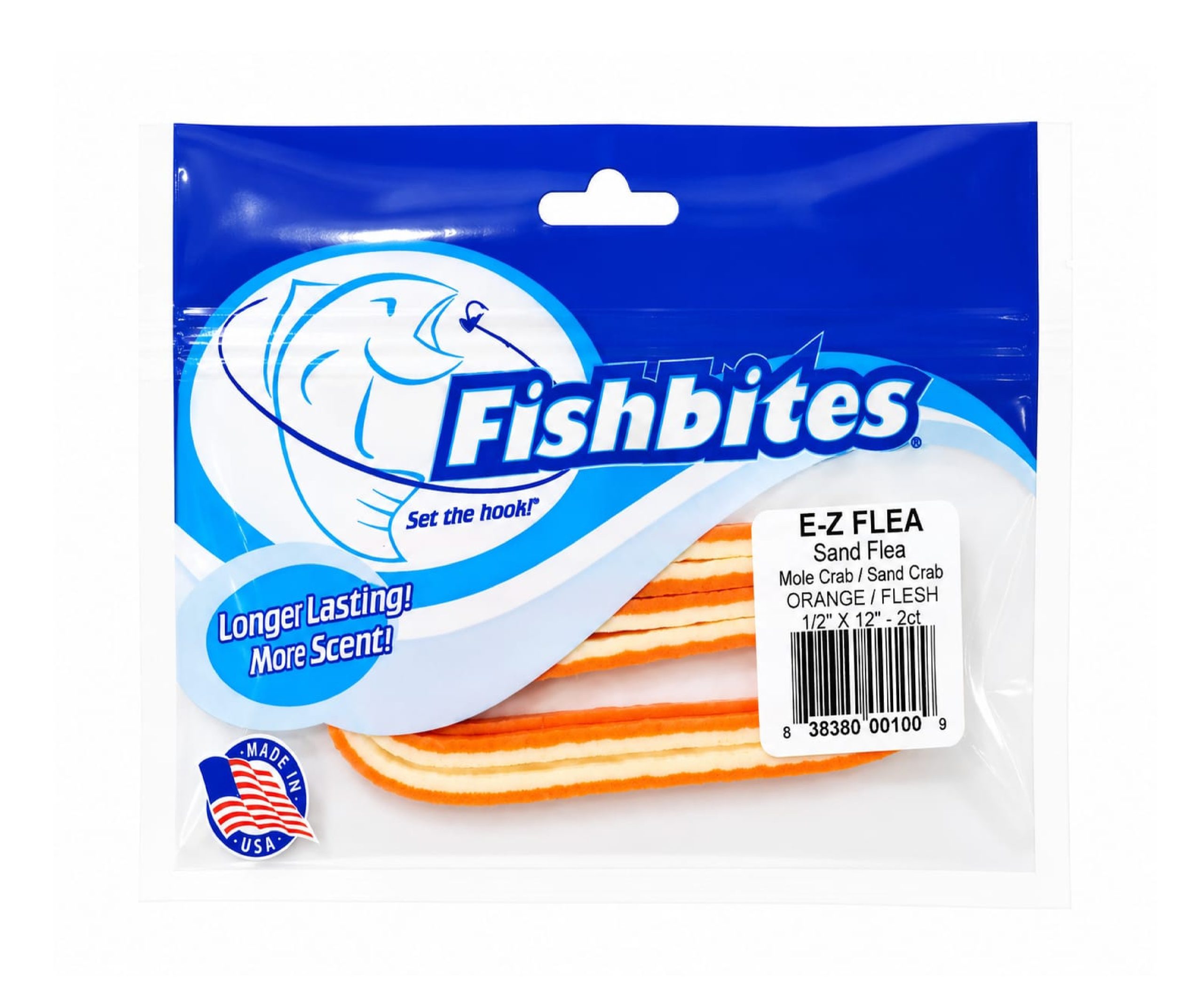 FB EZ SANDFLEA FLESH ORANGE (PULGA DE ARENA DE LARGA DURACION)